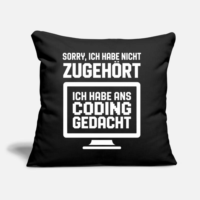 Coding Gedanke: Sorry, Ich Habe Gedacht Sofakissen mit Füllung 45 x 45 cm