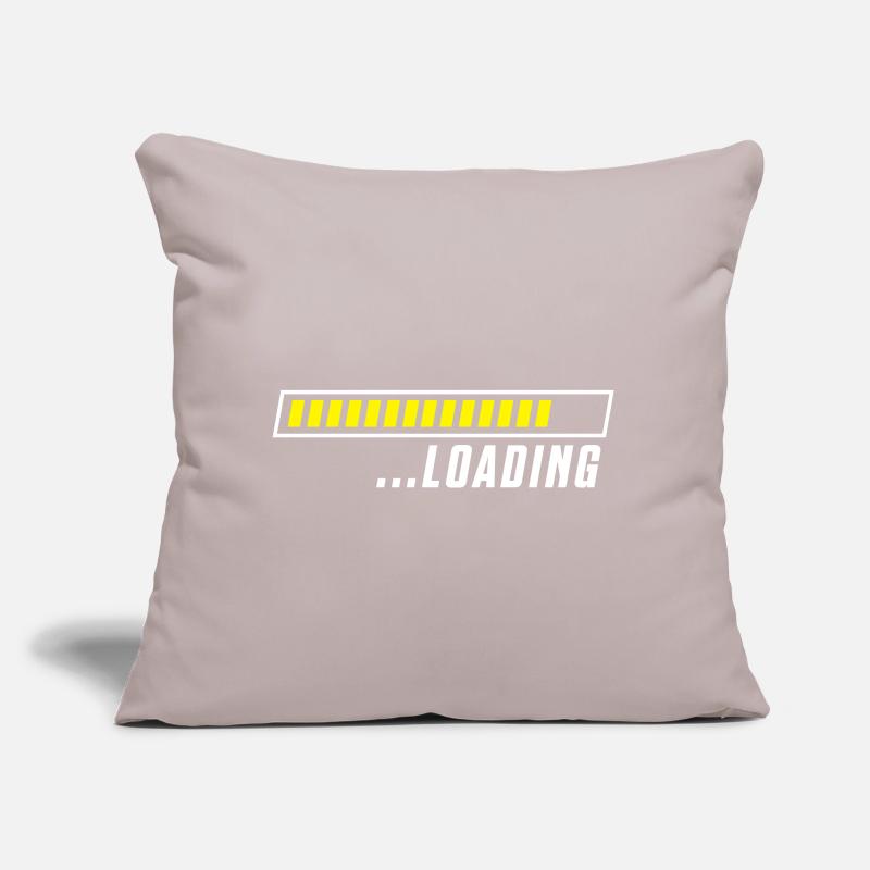 loading bar icon Sofa pillow with filling 45cm x 45cm