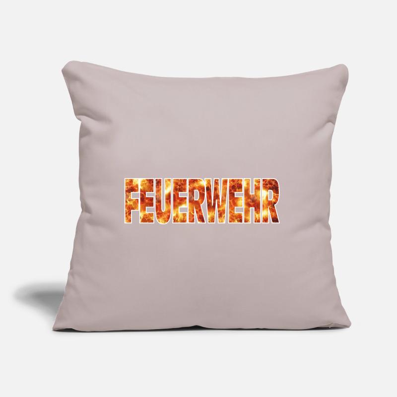 Fire brigade Sofa pillow with filling 45cm x 45cm