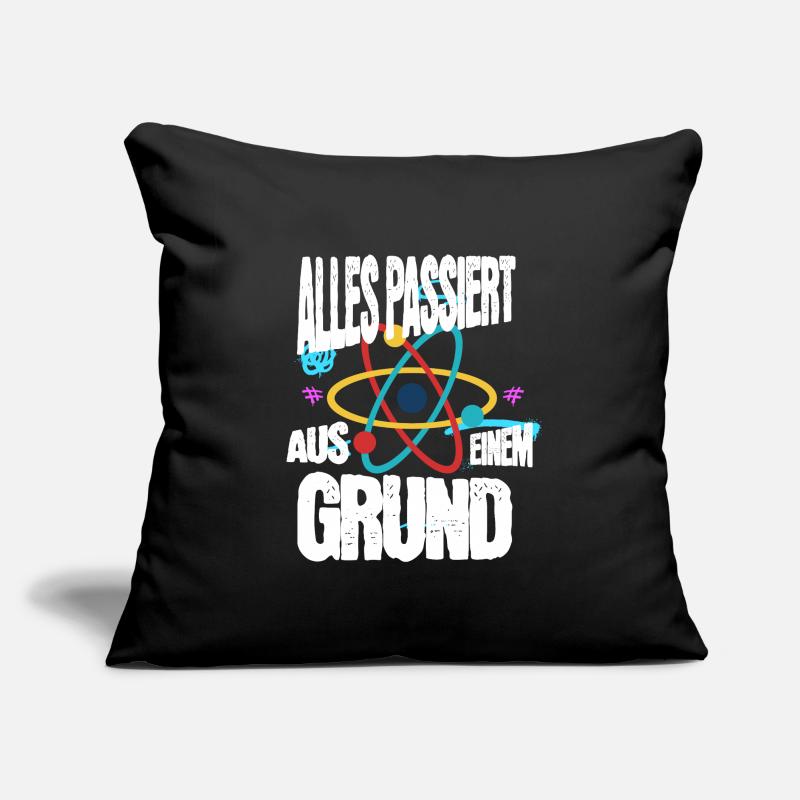 Lustiger Physiker Spruch als Geschenk Sofakissen mit Füllung 45 x 45 cm