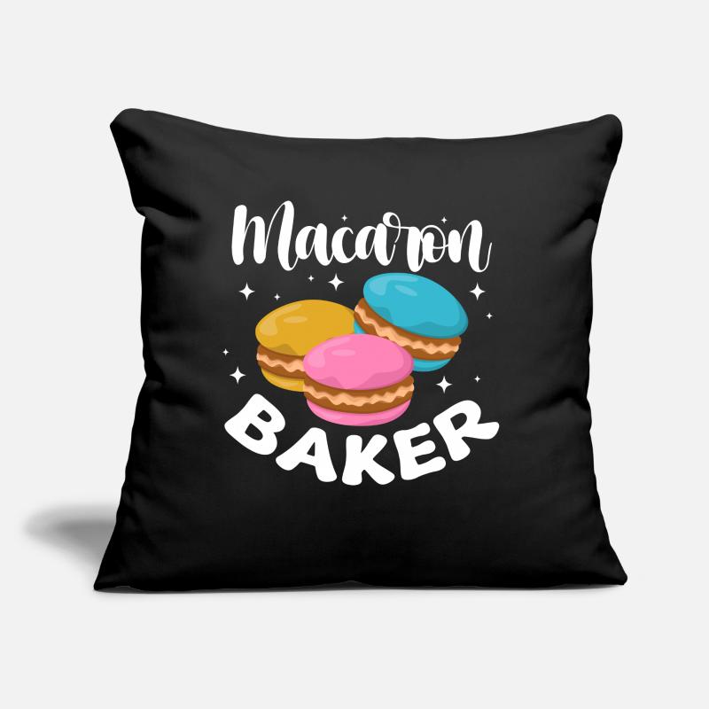 macaron baker Design for a baking fan Sofakissen mit Füllung 45 x 45 cm