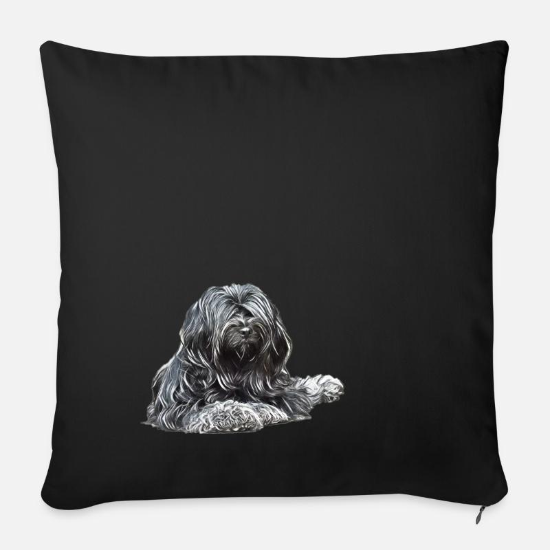 Chill-axing - Sofakissen mit Füllung 45 x 45 cm - Schwarz