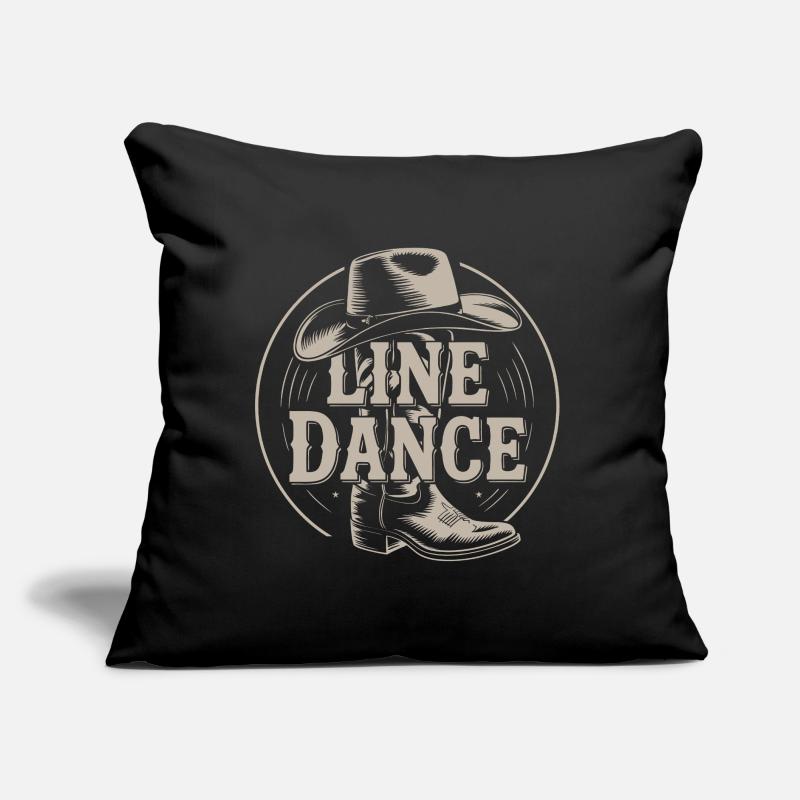 Line Dance Group Training My Dance Sport Sofa pillow with filling 45cm x 45cm