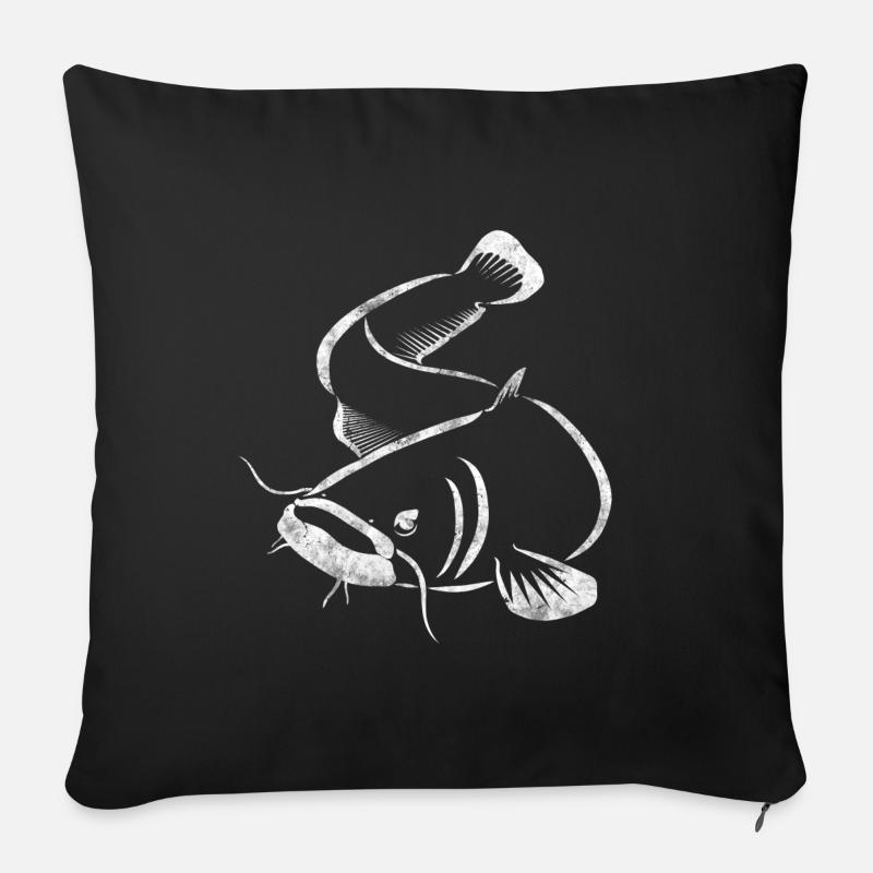 Wels - Sofakissen mit Füllung 45 x 45 cm - Schwarz