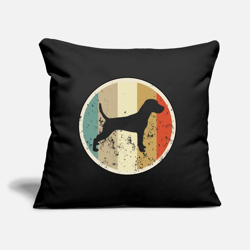 Parson Russell Terrier Sofakissen mit Füllung 45 x 45 cm