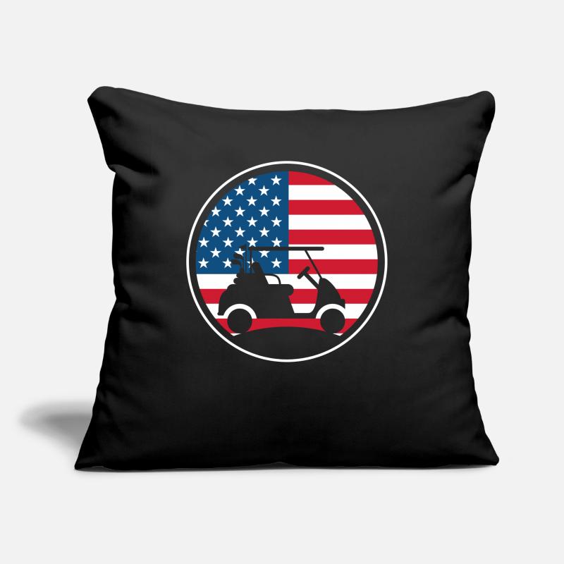 Golfeurs Golfeurs Golfeurs Golfeurs Coussin et housse de 45 x 45 cm