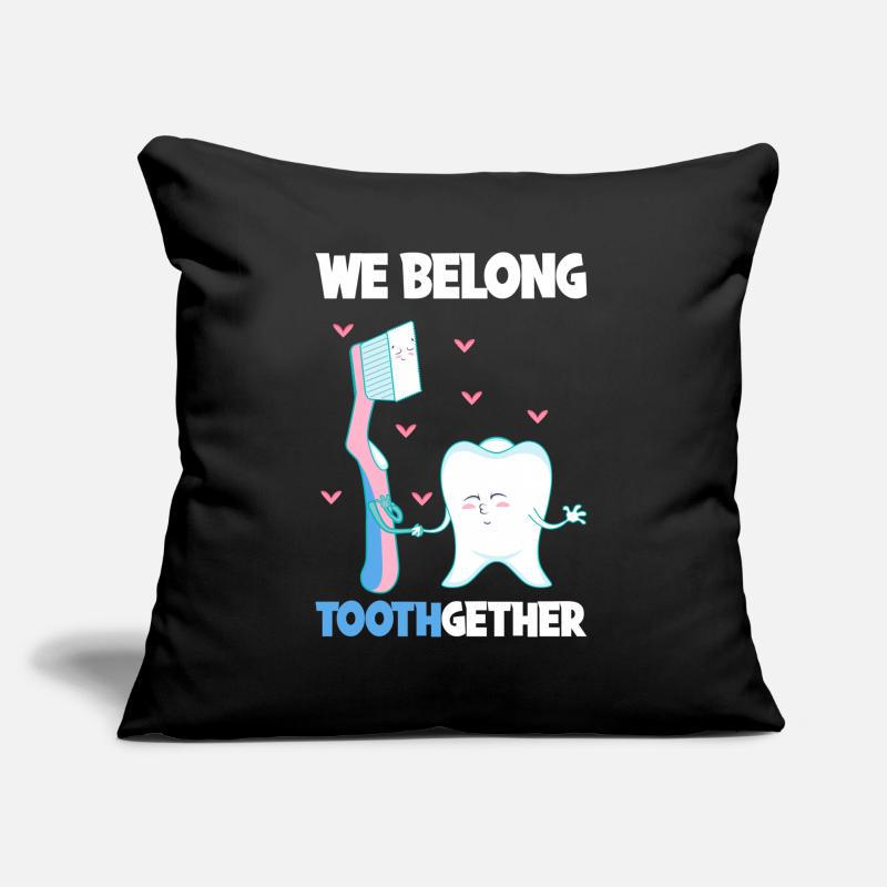 Dentiste Assistant dentaire Assistant dentaire Cadeau Coussin et housse de 45 x 45 cm