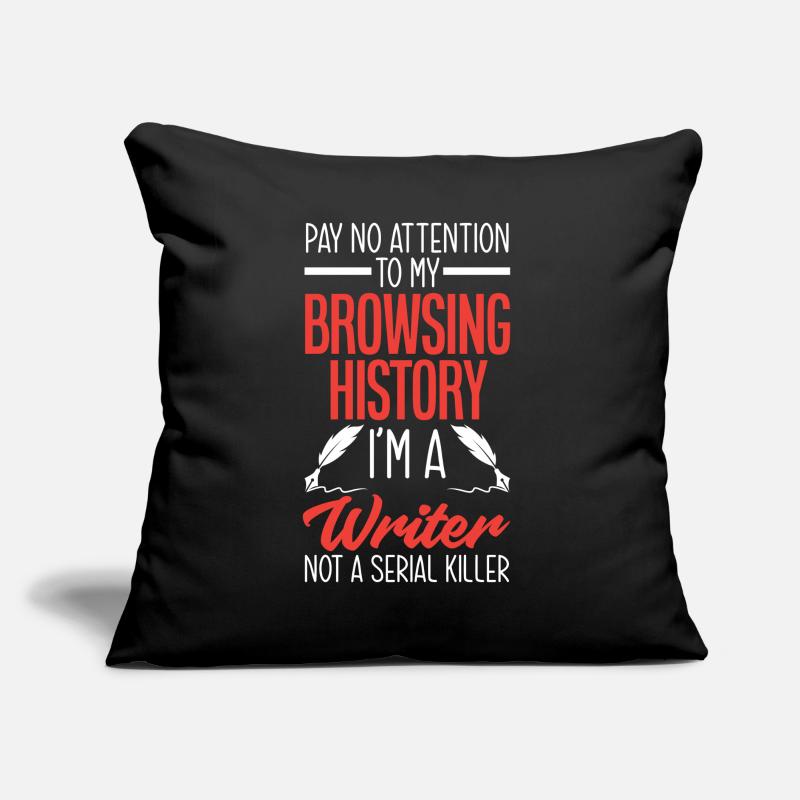 Author Author Funny Author Gift Sofa pillow with filling 45cm x 45cm