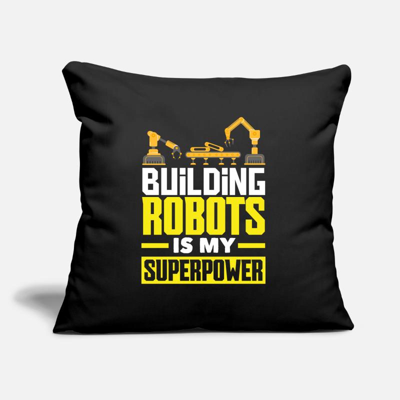 Robotics Robot Programmer Sofa pillow with filling 45cm x 45cm