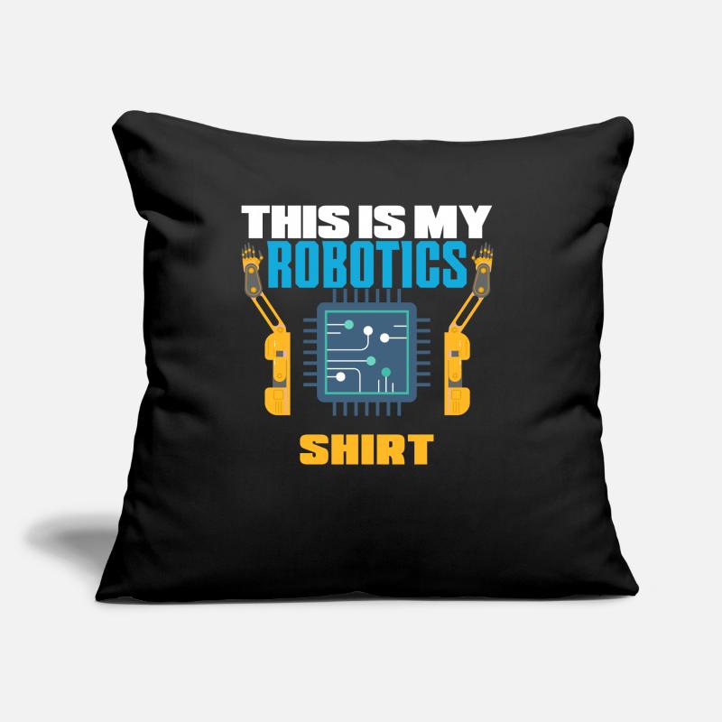 Robotics Robot Programmer Sofa pillow with filling 45cm x 45cm