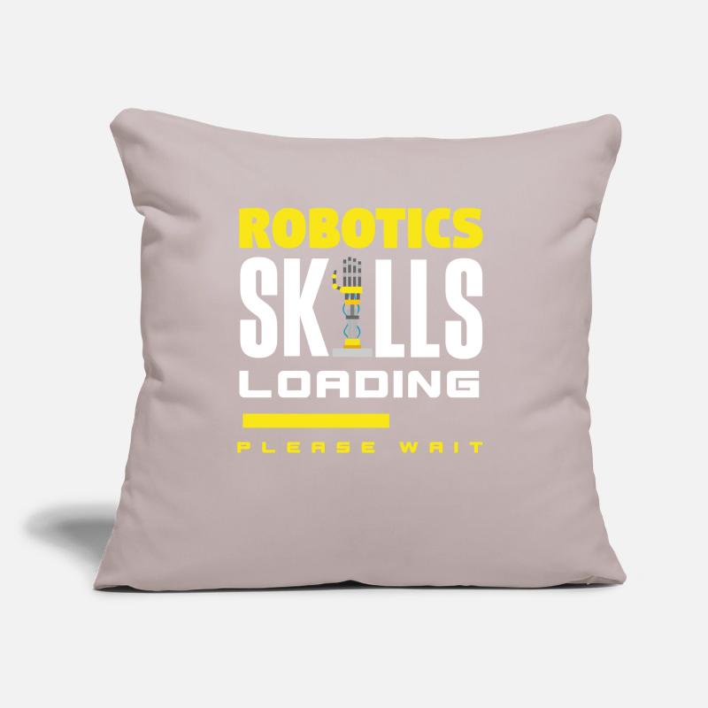 Robotics Robot Programmer Sofa pillow with filling 45cm x 45cm