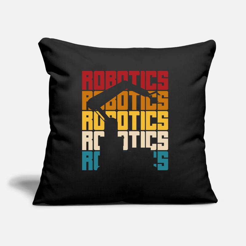 Robotics Robot Programmer Sofa pillow with filling 45cm x 45cm