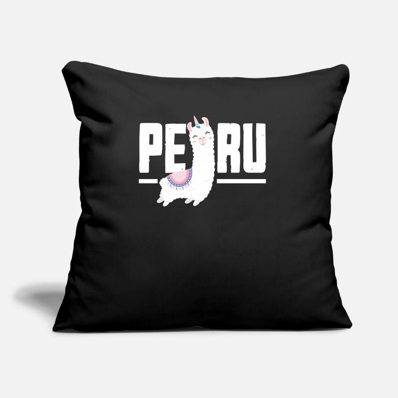 Peru Peruaner Geschenk Sofakissen mit Füllung 45 x 45 cm