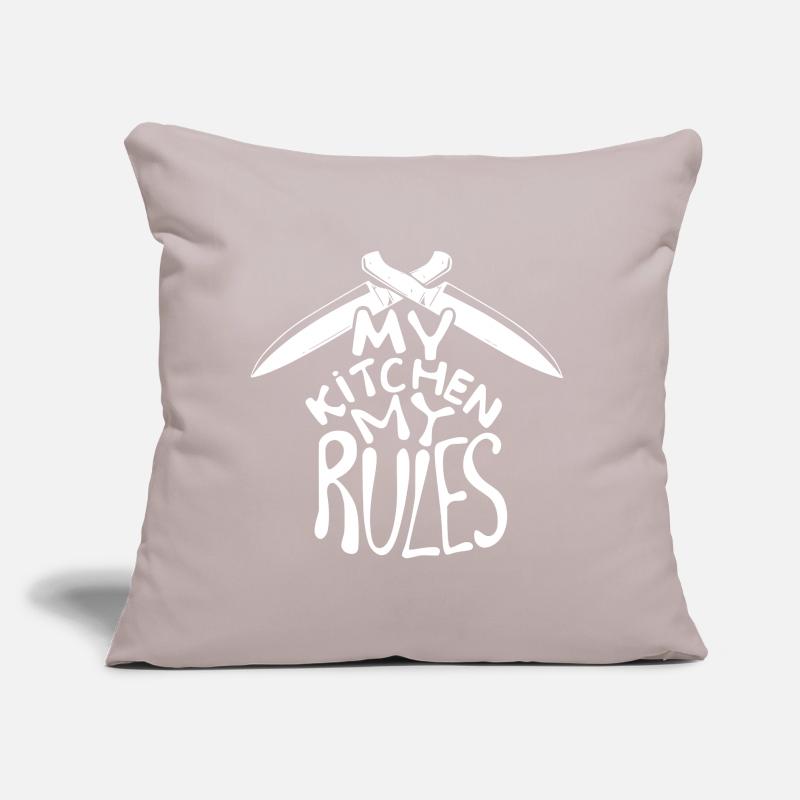 Chef my kitchen my rules gift cool cook Sofa pillow with filling 45cm x 45cm