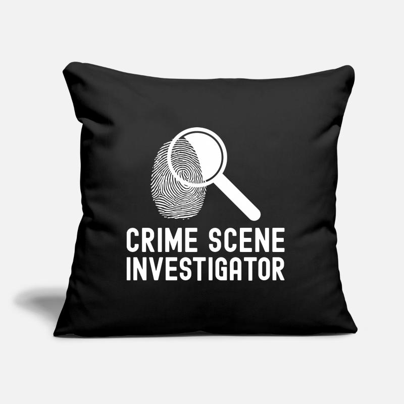 Forensic Technician Crime Scene Investigator Forensic Sentence Sofa pillow with filling 45cm x 45cm