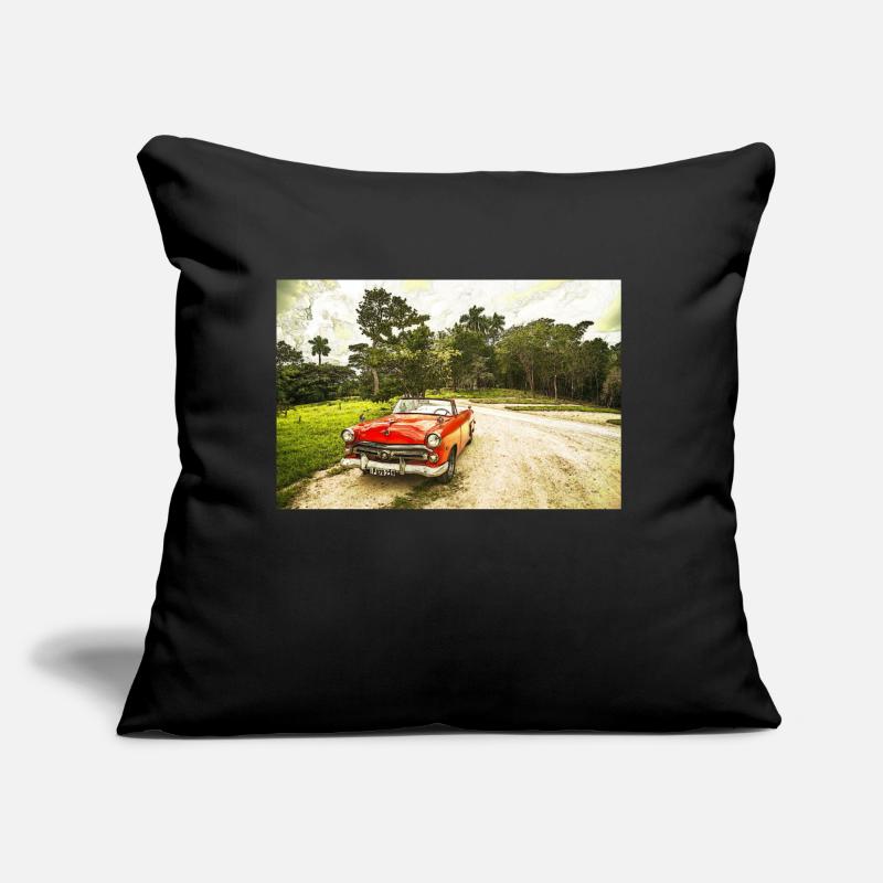 Oldtimer cabriolet Coussin et housse de 45 x 45 cm