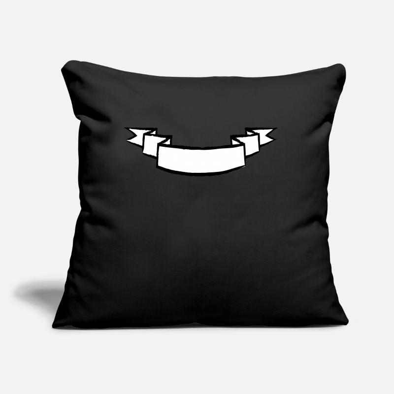 bannière pliée Coussin et housse de 45 x 45 cm