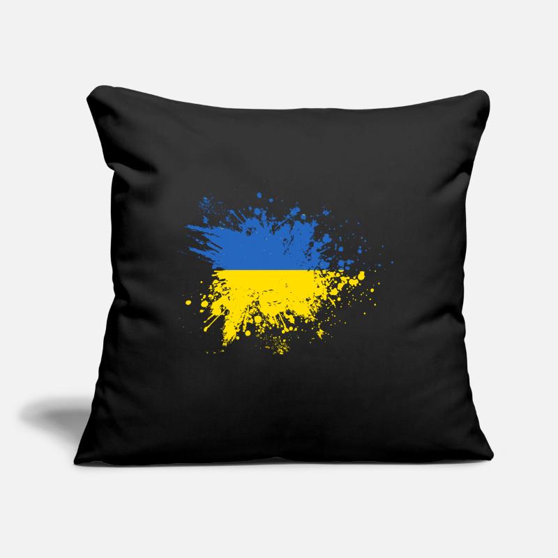 Drapeau Ukrainien Drapeau drapeau ukrainien Coussin et housse de 45 x 45 cm