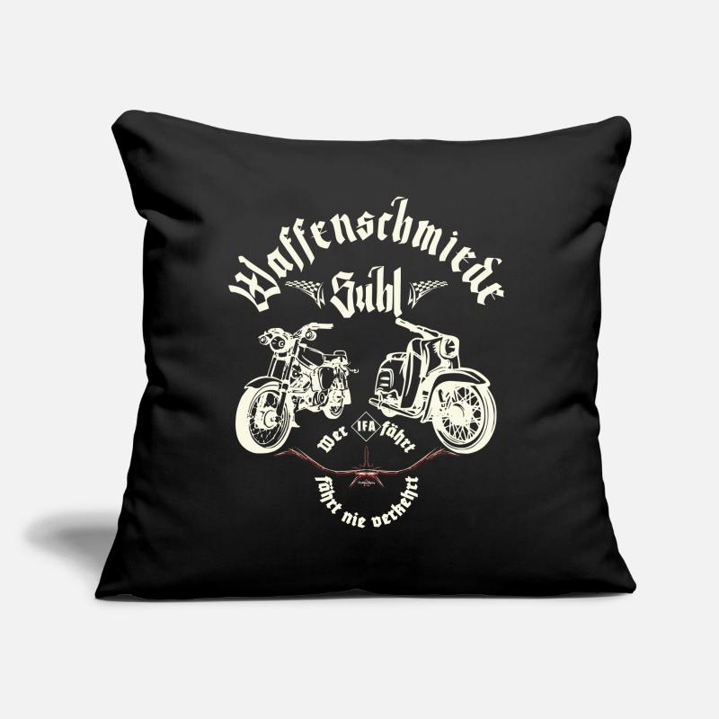 Simson - Waffenschmiede Suhl - Ostalgie - DDR Sofakissen mit Füllung 45 x 45 cm