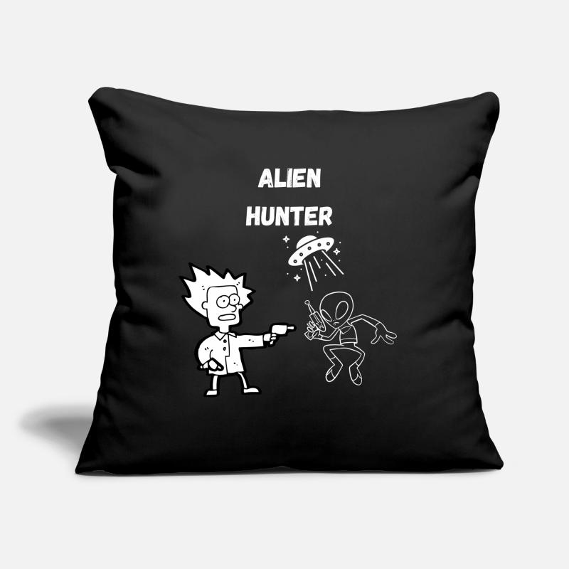 Alien Hunter 2.0 Sofakissen mit Füllung 45 x 45 cm