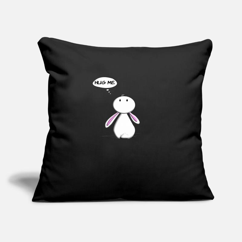 Rabbit Hasi Rabbit Comic Hug Me Sofa pillow with filling 45cm x 45cm