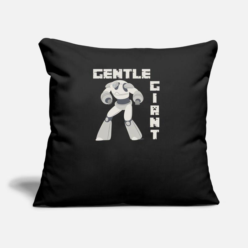 Gentil géant Coussin et housse de 45 x 45 cm