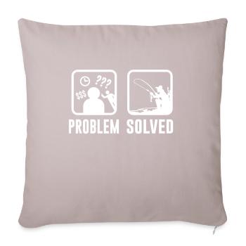 Problem solved - Sofa pillow with filling 45cm x 45cm - light taupe - Front