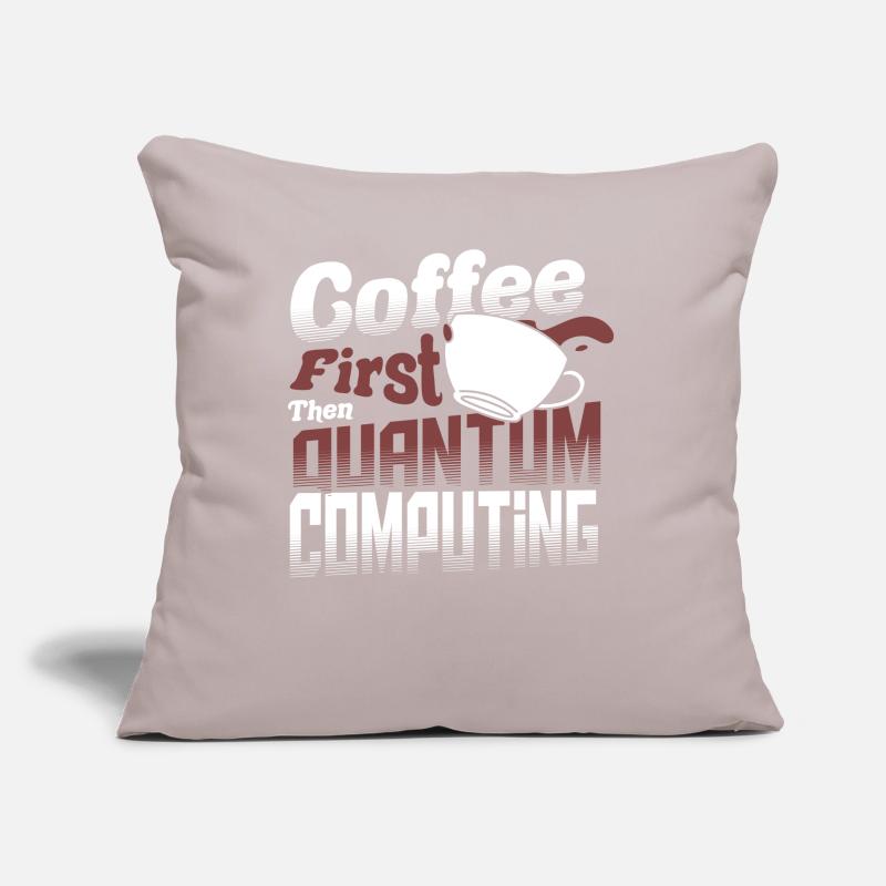 Quantum Computer Science Sofa pillow with filling 45cm x 45cm