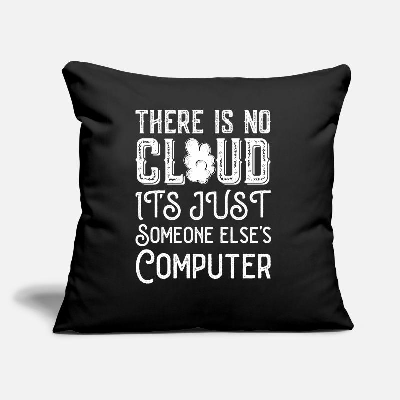 Cloud Computing Informatik Programmierung Dev Sofakissen mit Füllung 45 x 45 cm