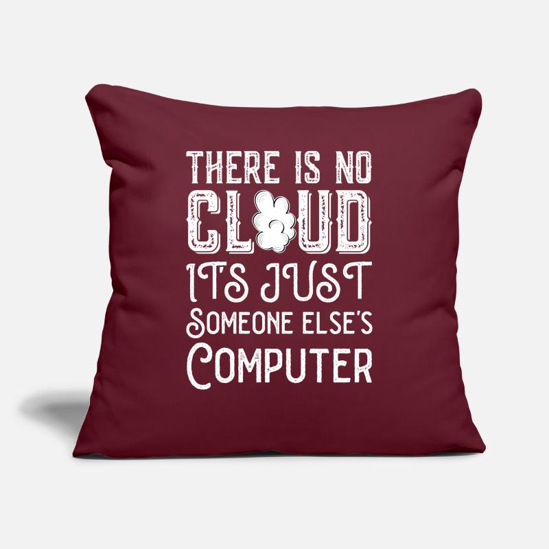 Cloud Computing Informatik Programmierung Dev Sofakissen mit Füllung 45 x 45 cm