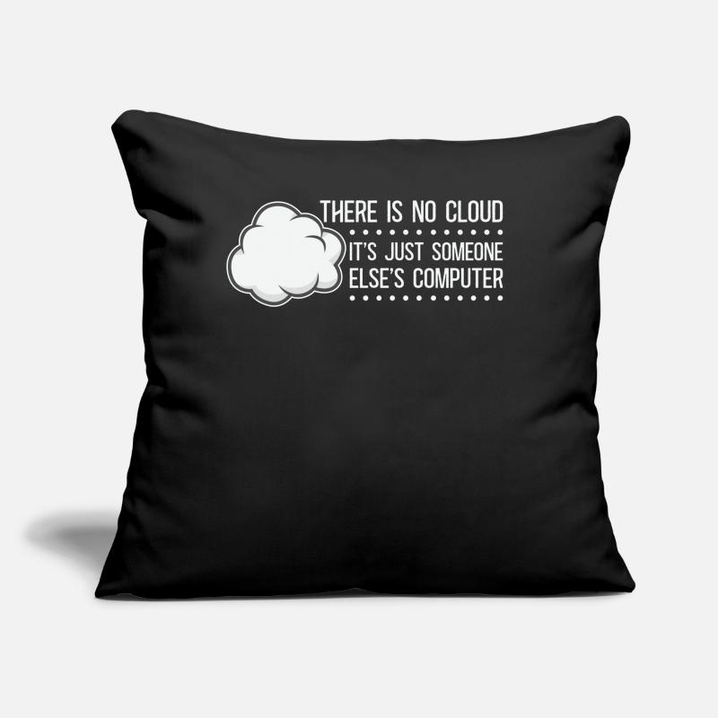 Cloud Computing Informatik Programmierung Dev Sofakissen mit Füllung 45 x 45 cm