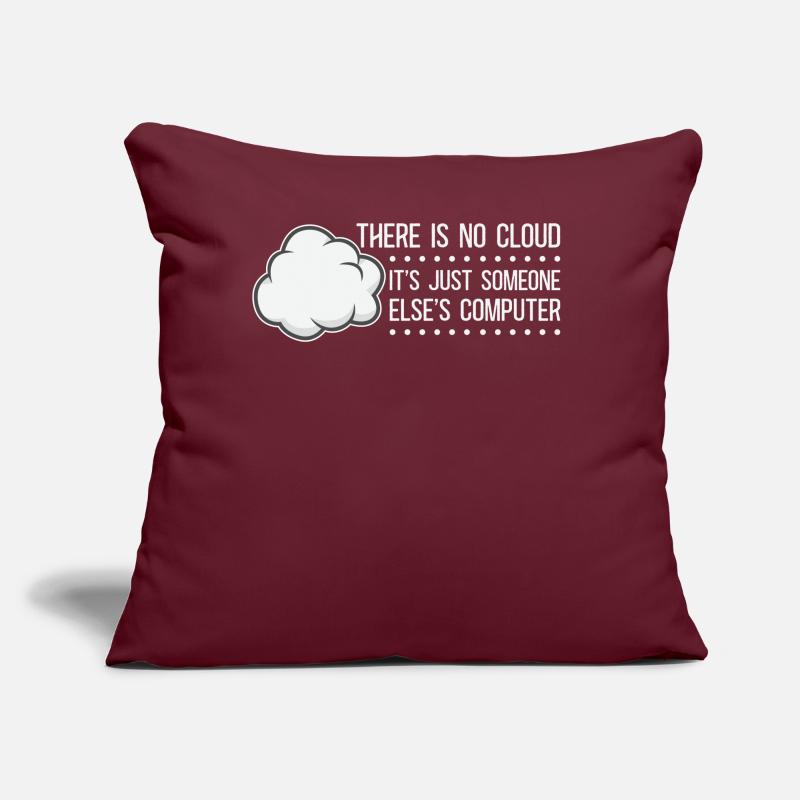 Cloud Computing Informatik Programmierung Dev Sofakissen mit Füllung 45 x 45 cm