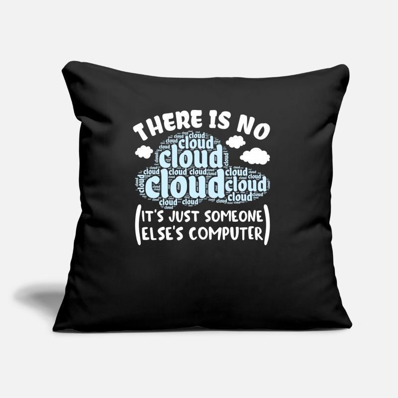 Cloud Computing Informatik Programmierung Dev Sofakissen mit Füllung 45 x 45 cm