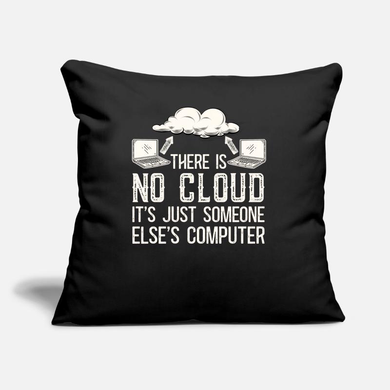 Cloud Computing Informatik Programmierung Dev Sofakissen mit Füllung 45 x 45 cm