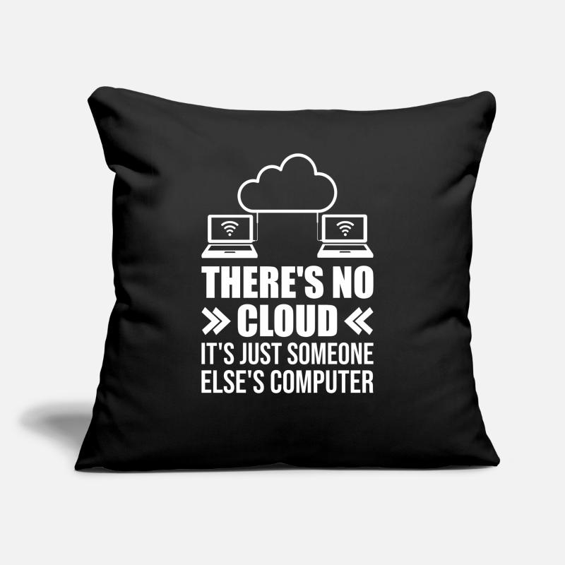 Cloud Computing Informatik Programmierung Dev Sofakissen mit Füllung 45 x 45 cm