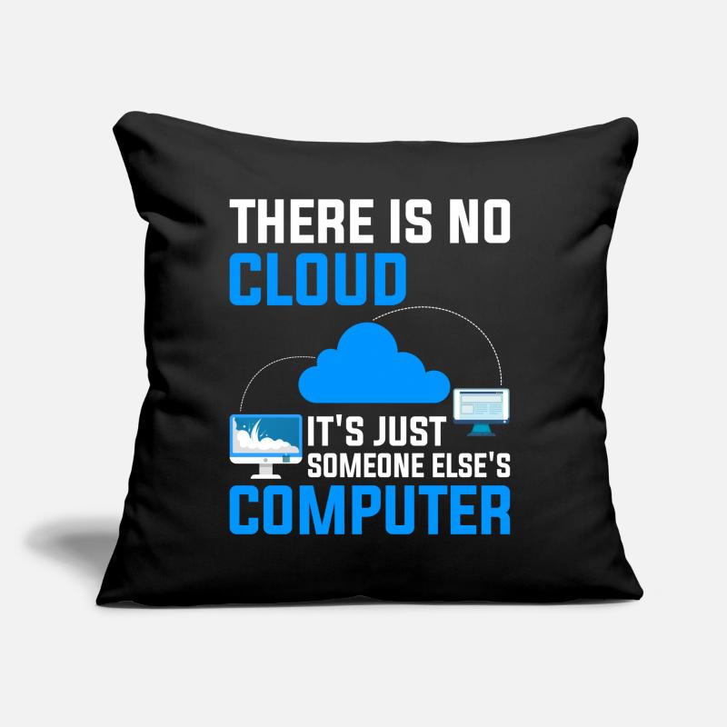 Cloud Computing Informatik Programmierung Dev Sofakissen mit Füllung 45 x 45 cm