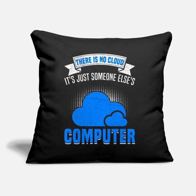 Cloud Computing Informatik Programmierung Dev Sofakissen mit Füllung 45 x 45 cm