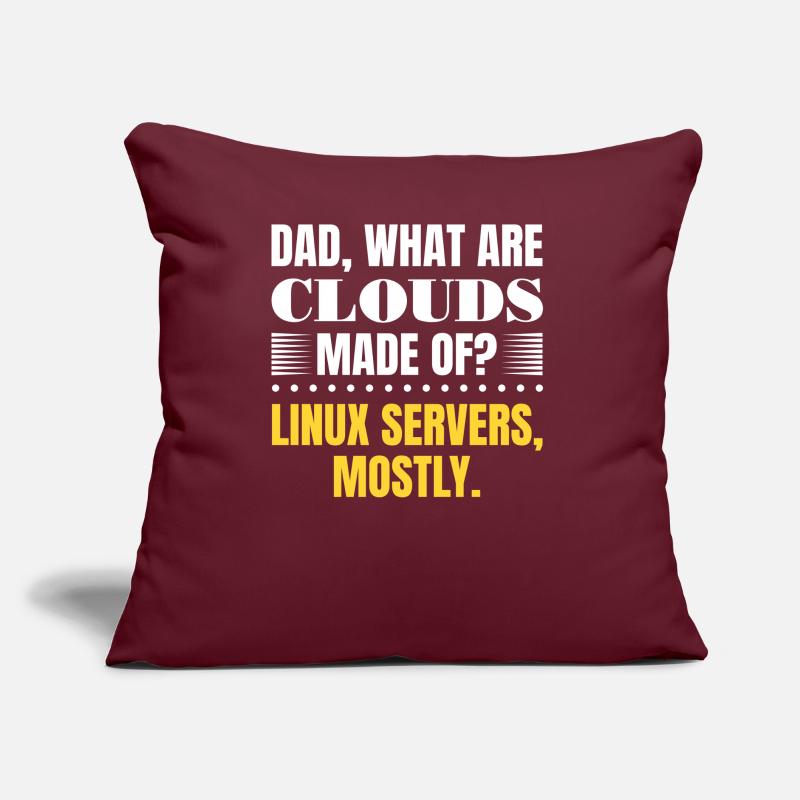 Cloud Computing Informatik Programmierung Dev Sofakissen mit Füllung 45 x 45 cm