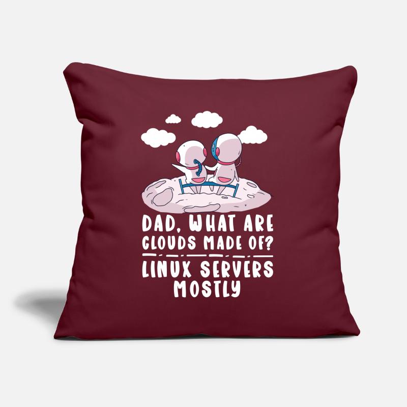 Cloud Computing Informatik Programmierung Dev Sofakissen mit Füllung 45 x 45 cm