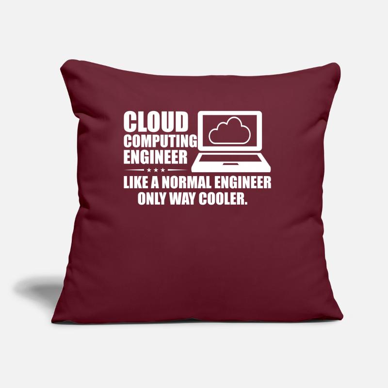 Cloud Computing Engineer Definition Retro Computer Sofakissen mit Füllung 45 x 45 cm