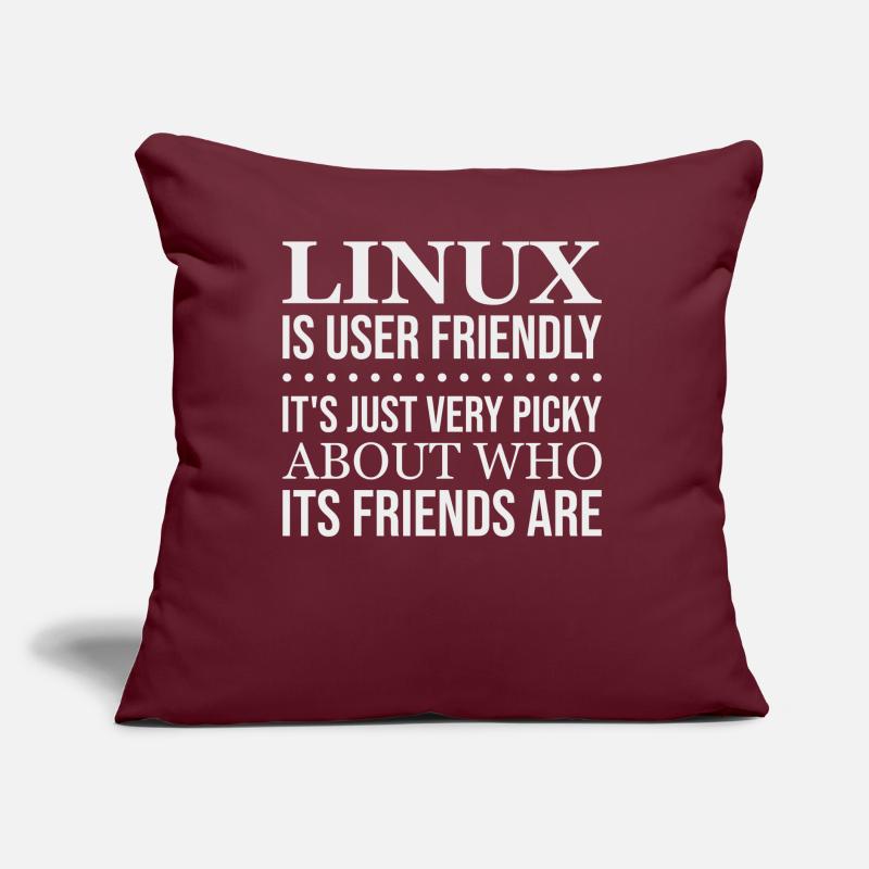 Linux Programmierung Cloud Computing Sofakissen mit Füllung 45 x 45 cm