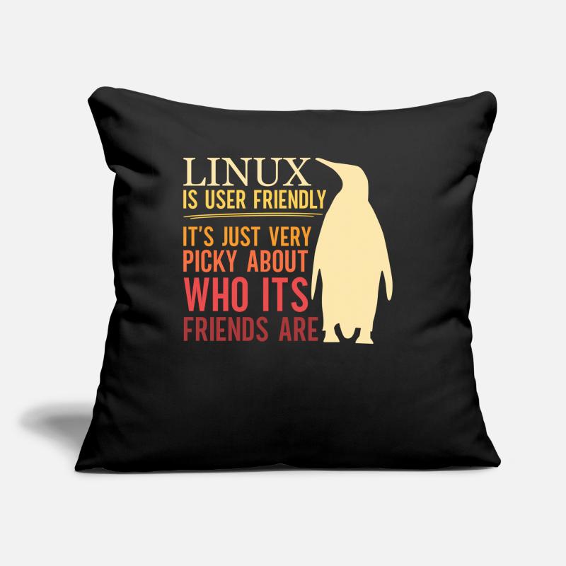 Linux Is User Friendly - Cloud Computing Engineer Sofakissen mit Füllung 45 x 45 cm