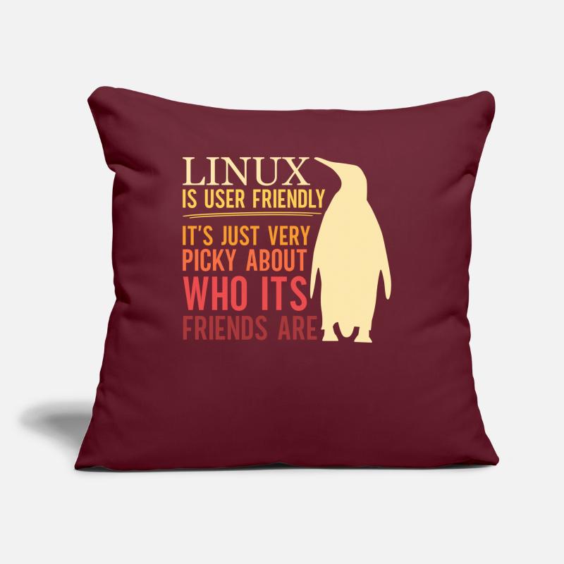 Linux Is User Friendly - Cloud Computing Engineer Sofakissen mit Füllung 45 x 45 cm