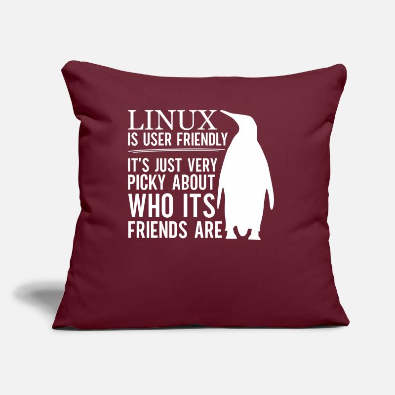 Linux Is User Friendly - Cloud Computing Engineer Sofakissen mit Füllung 45 x 45 cm