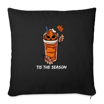 Scary Halloween - Sofa pillow with filling 45cm x 45cm - black - Front