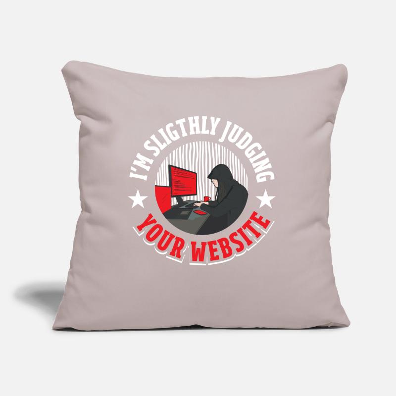 Softwareudvikler Koder Sofapude med fyld 45 x 45 cm