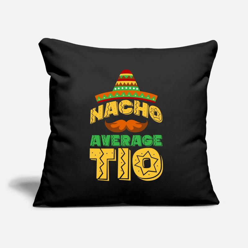 Cinco de Mayo Nacho Average Tio Mexican Uncle Mexi Sofa pillow with filling 45cm x 45cm