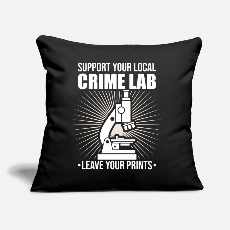 Forensic Technician Crime Scene Investigator Forensic Sentence Sofa pillow with filling 45cm x 45cm