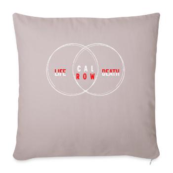 Cadeau pour sportif Workout WOD Musculation Sport - Coussin et housse de 45 x 45 cm - taupe clair - Devant