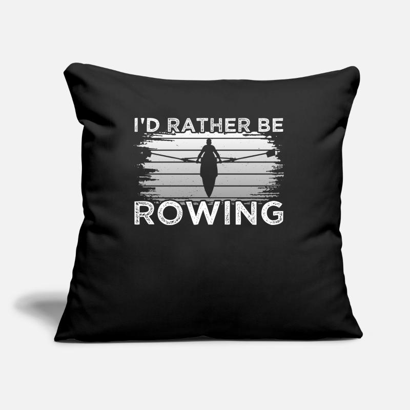 Rather Be Rowing Sofakissen mit Füllung 45 x 45 cm